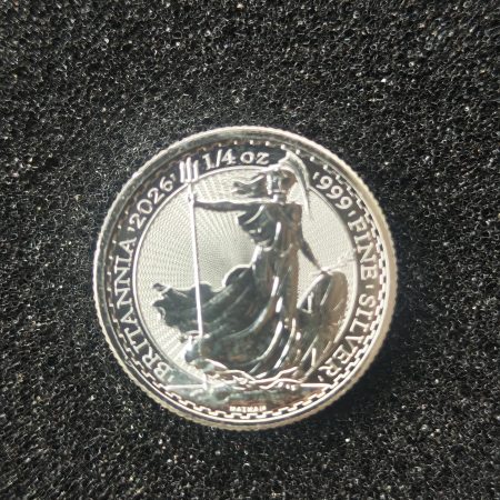 1/4 oz 999 Fine Silver Britannia