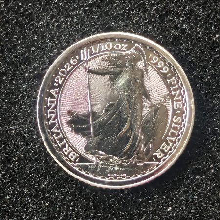 1/10 oz 999 Fine Silver Britannia