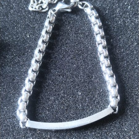 925 Sterling Silver Bracelet - 9 Inch - 0.451 ozt - 14g