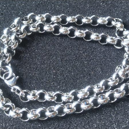 925 Sterling Silver Necklace - 20 Inch - 1.45 ozt - 45.1g