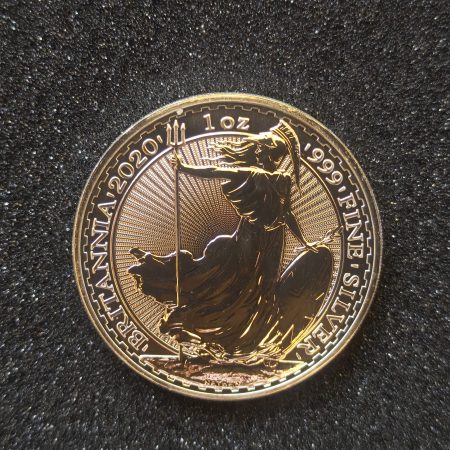 1 oz 999 Fine Silver Britannia