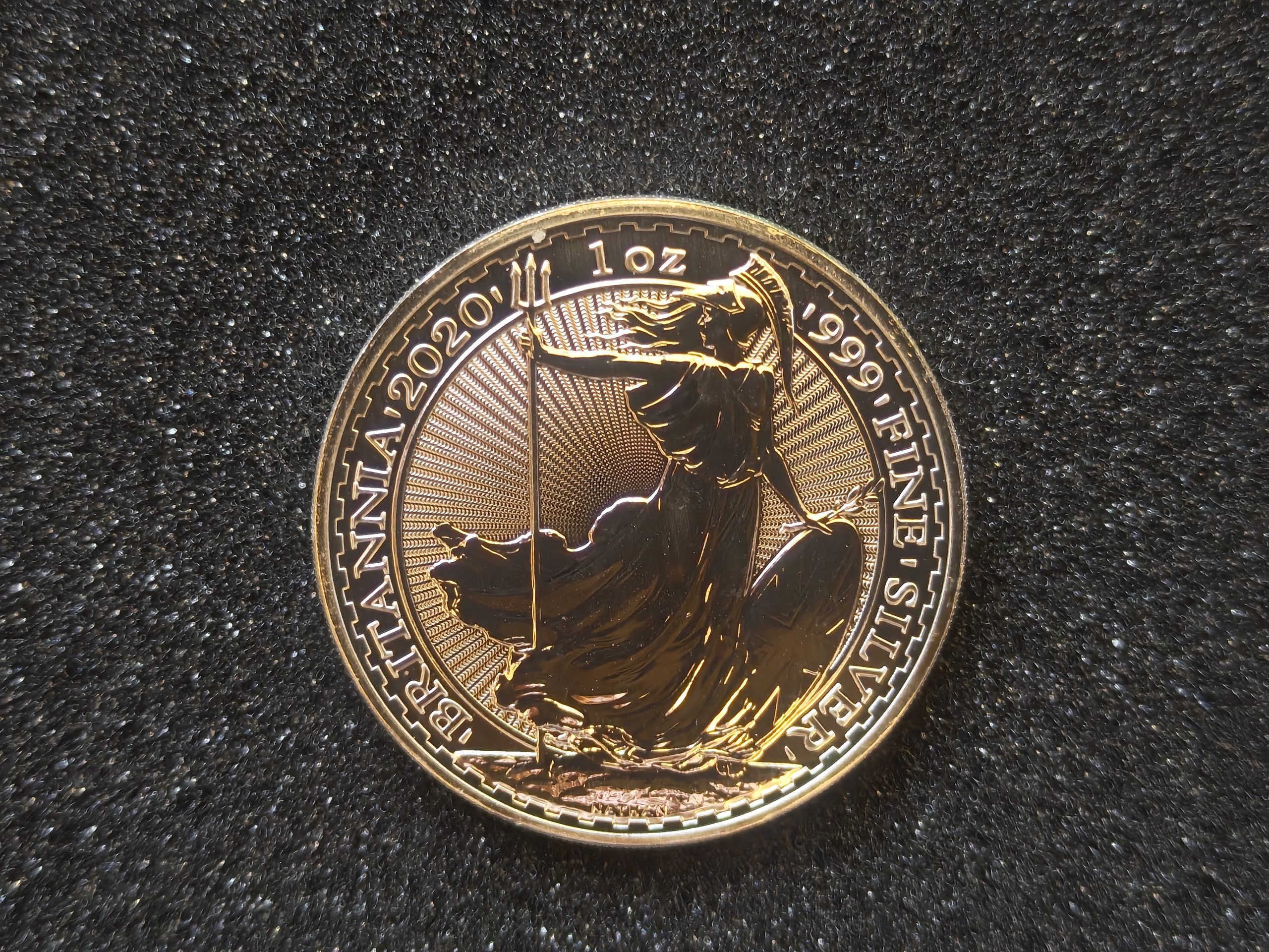 1 oz 999 Fine Silver Britannia